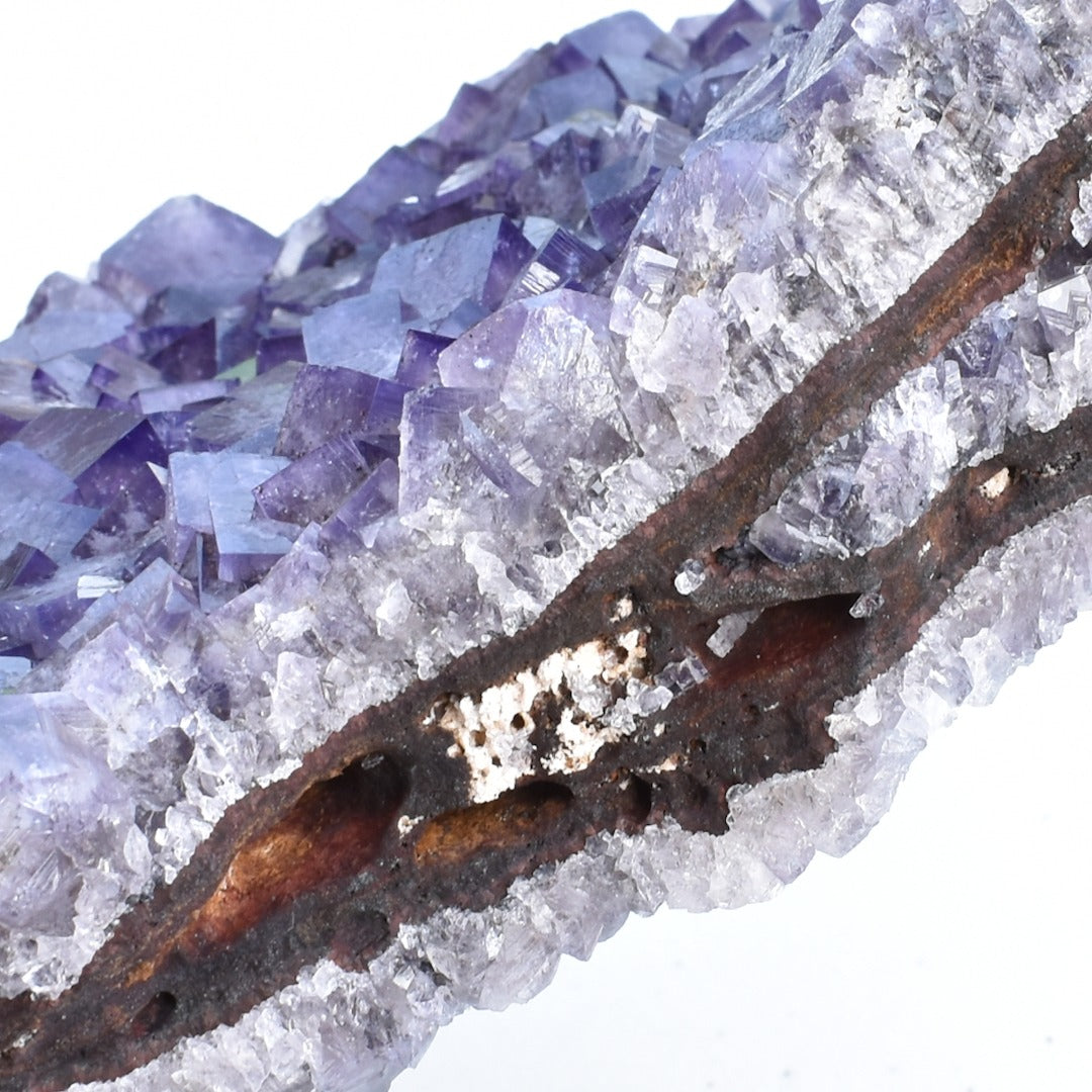 Purple Fluorite Raw Cluster Specimen - Sourced Greenlaws Mine, England, UK - 1304 grams #GLF01-01