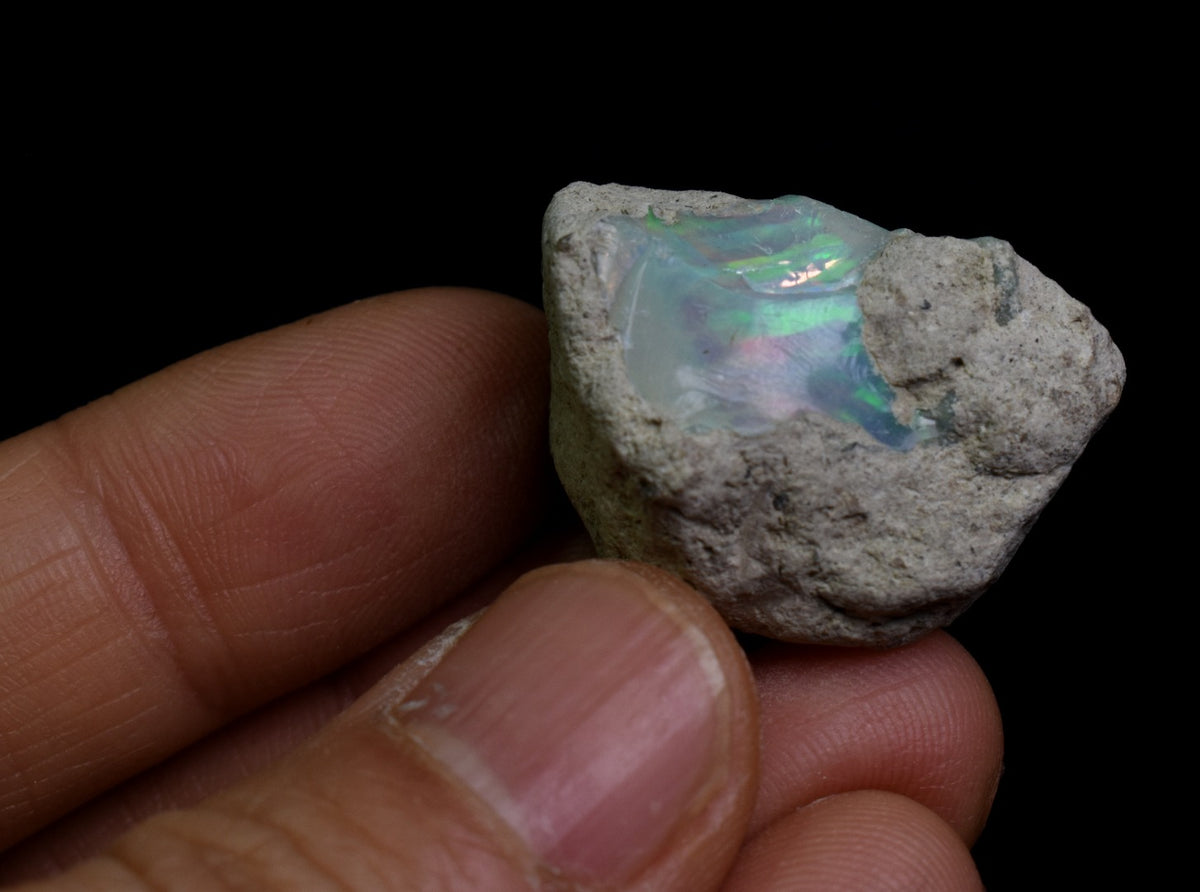 Large Ethiopian Welo Rough Opal Top Grade Specimen - 44ct weight #114