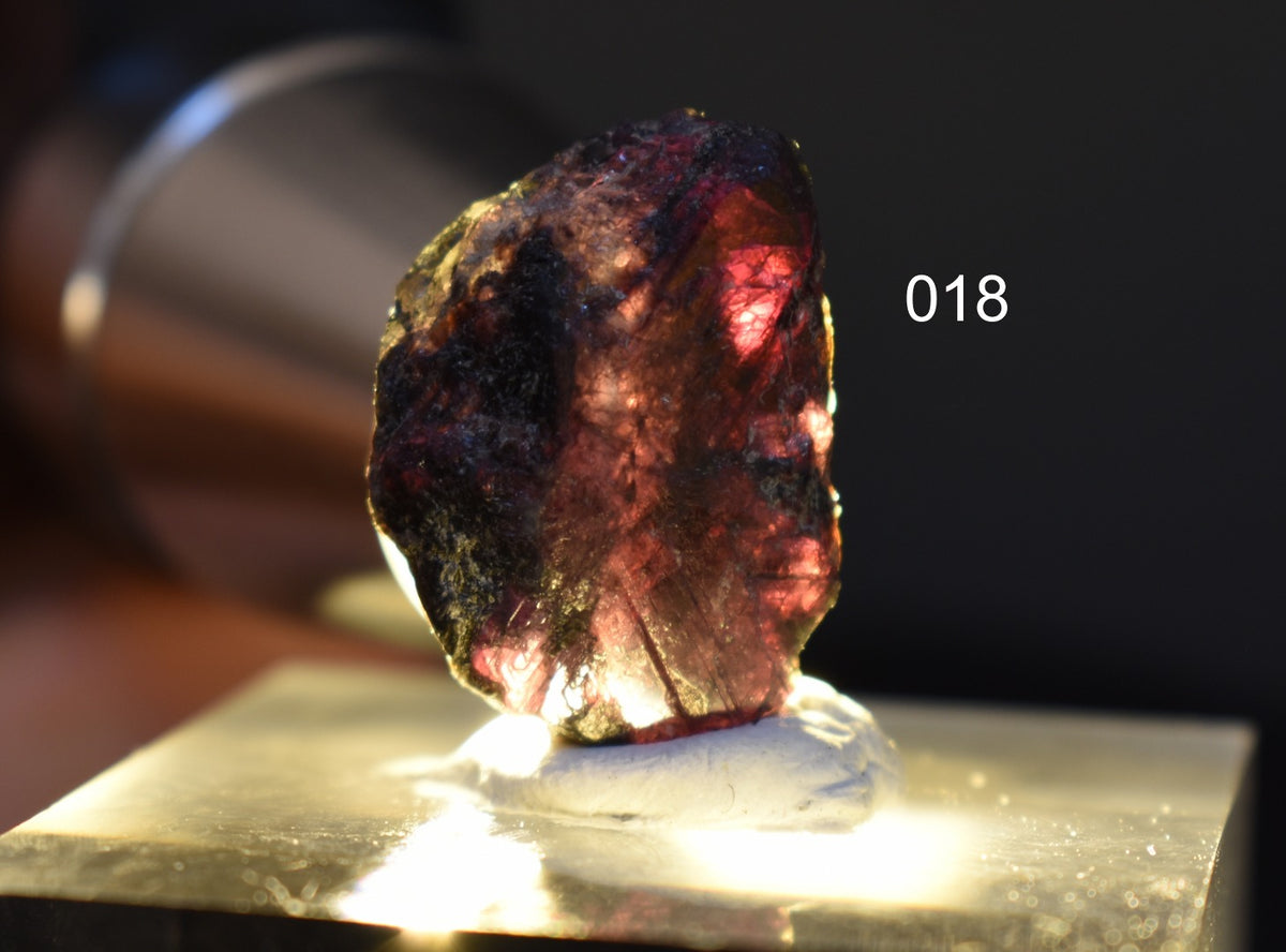 Natural Alexandrite / Chrysoberyl Rough Crystal from Brazil | Rare Colour Change Alexandrite Specimen - 1 PC - 9 Sizes - G2