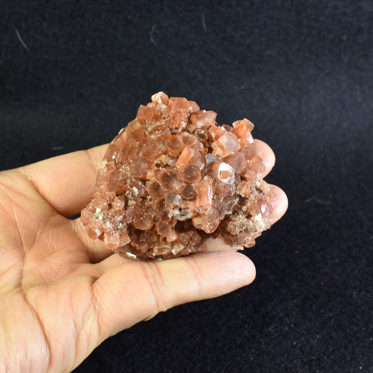 Raw Aragonite Cluster Crystal Specimen from Morocco - 151 grams - #06