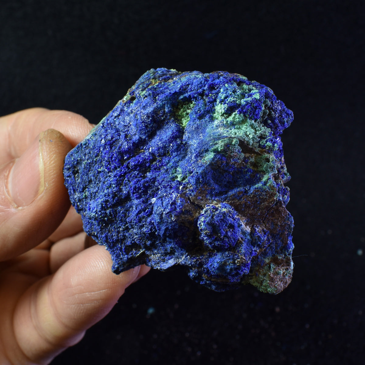 Raw Azurite Malachite Crystal Cluster Specimen from Mexico - 8 Options - Lot 4