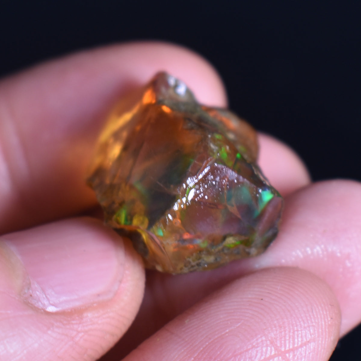 Ethiopian Crystal Opal Non Hydrophane Raw Specimen Rock - 32ct weight #07