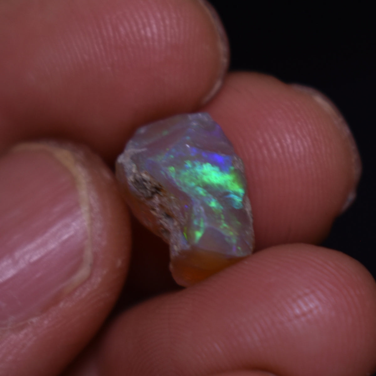 Ethiopian Welo Rough Opal Top Grade Specimen - 6.2ct weight #05