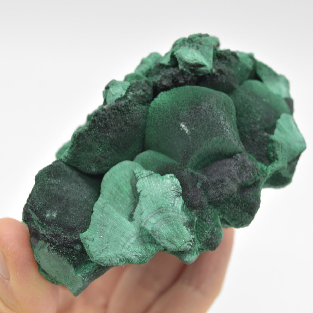 Yangchun Malachite Specimen - Botryoidal Malachite - Velvet Malachite - High Quality - 403 grams #06