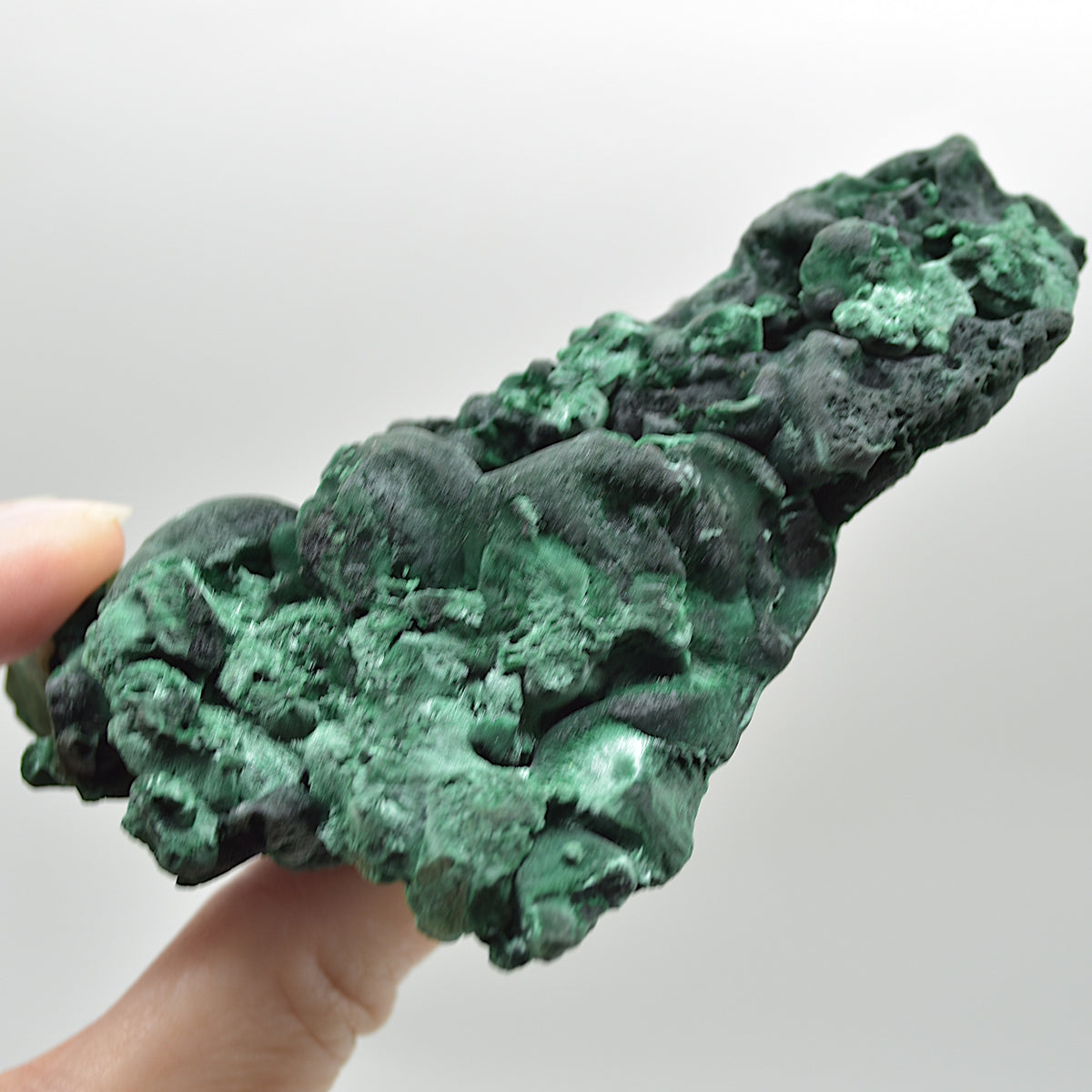Raw Yangchun Malachite Specimen - Botryoidal Malachite - Velvet Malachite - Fibrous Malachite - 332 grams #09
