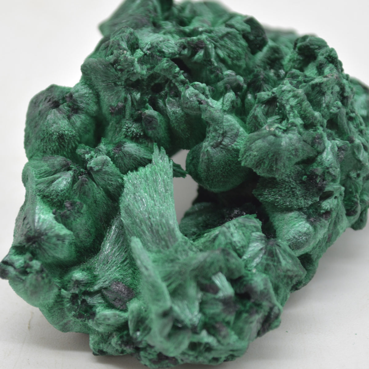 Raw Yangchun Malachite Specimen - Botryoidal Malachite - Velvet Malachite - Fibrous Malachite - 145 grams #23