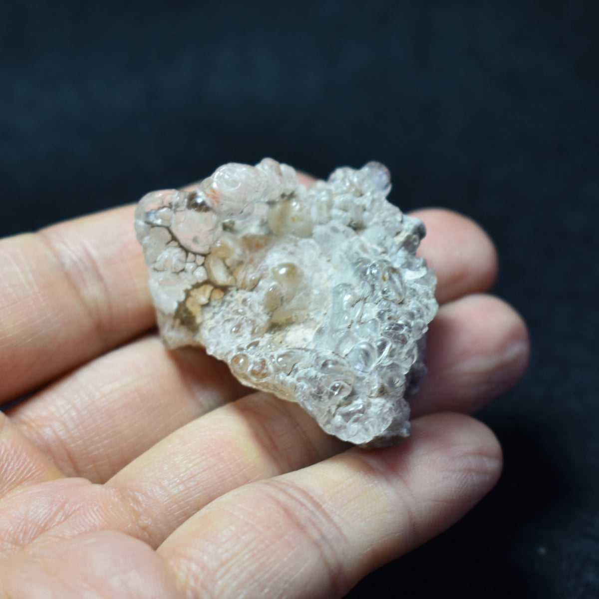 Mexican Hyalite Opal Collector Grade Specimen Stone - UV Reactive Fluorescent - 24 grams #16