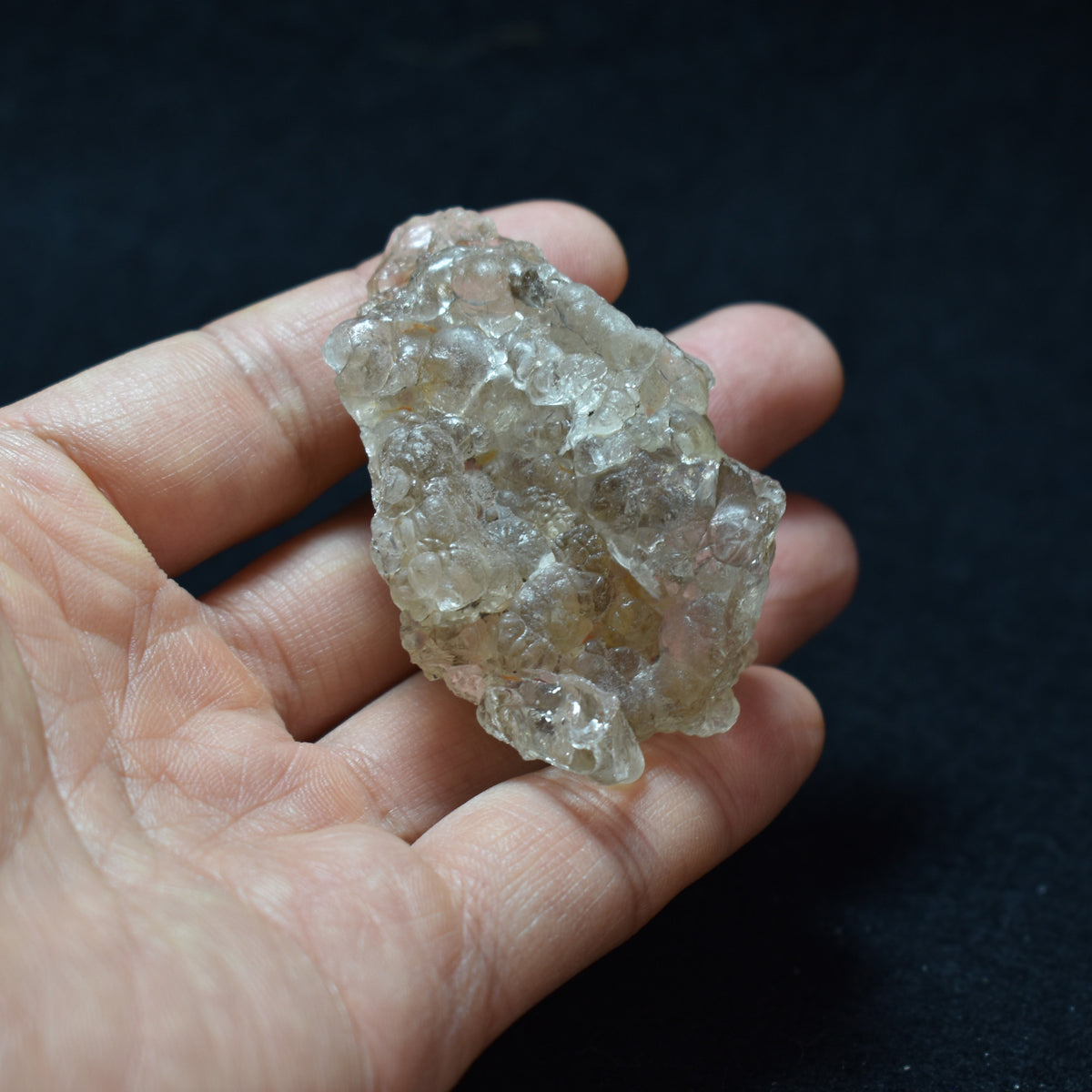 Large Mexican Hyalite Opal Collector Grade Specimen Stone - UV Reactive Fluorescent - 37 grams #30
