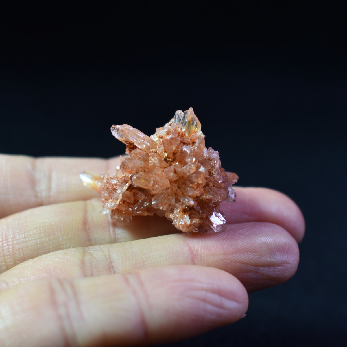 Creedite Crystal Cluster Specimen from Navidad Mine, Durango Mexico - 11 grams #01