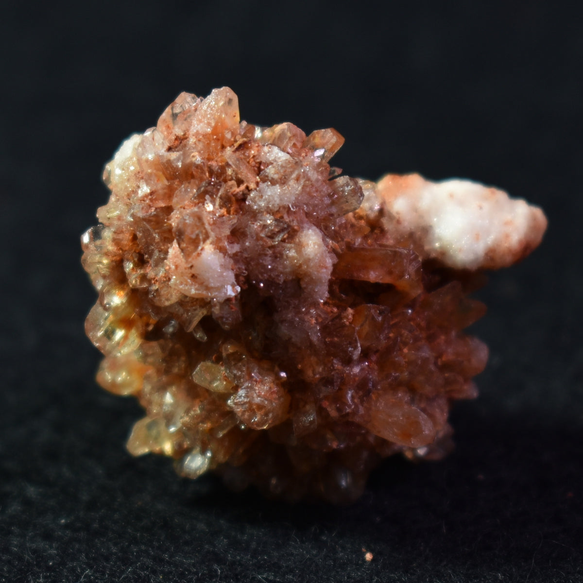 Creedite Crystal Cluster Specimen with Gearksutite from Navidad Mine, Durango Mexico - 21 grams #31