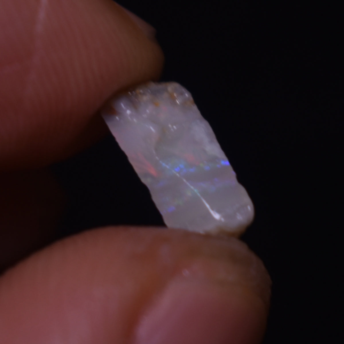 Mintabie Black Raw Rough Opals - 4 Count - Specimen from South Australia, 8.6ct weight #37
