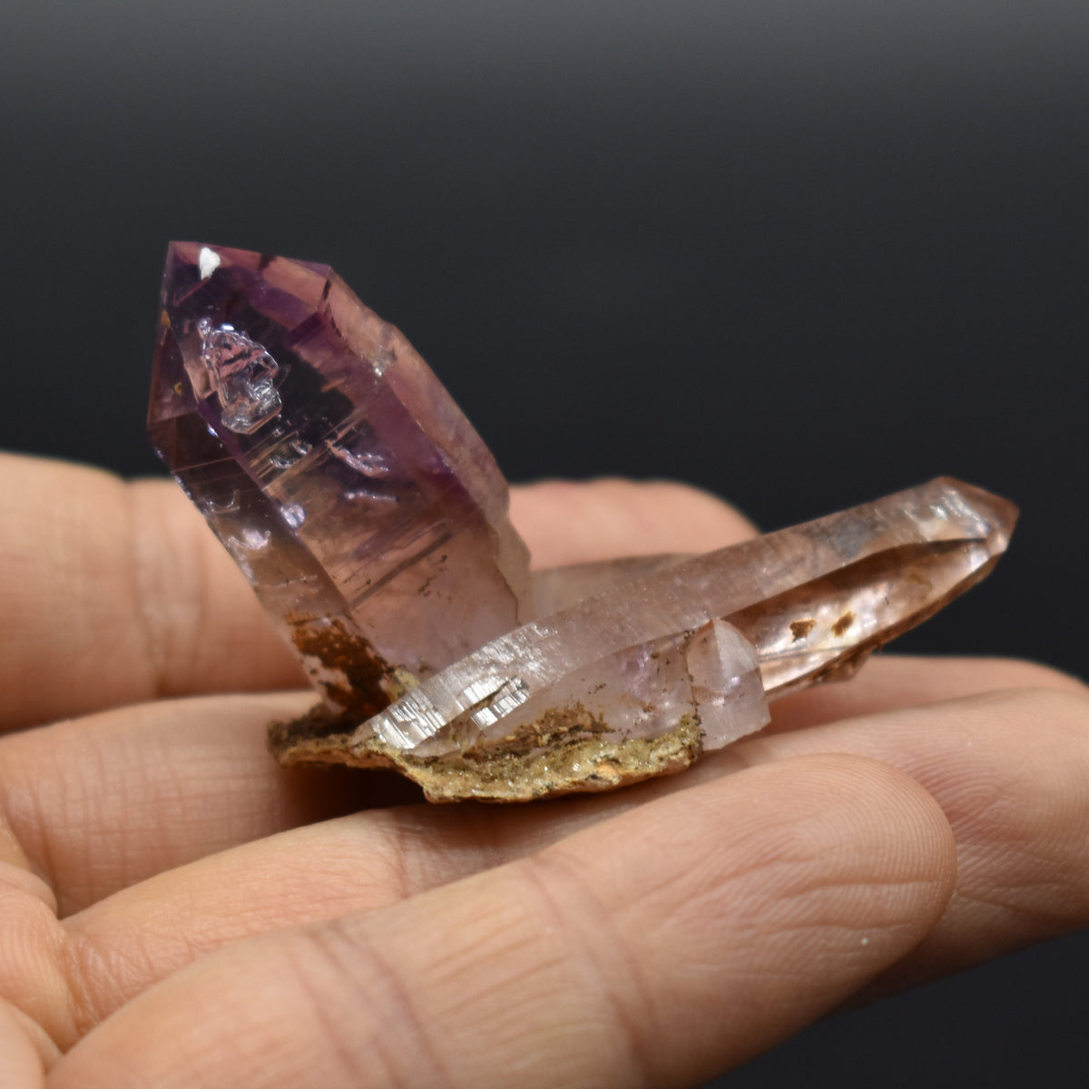 Vera Cruz Amethyst Raw Crystal Cluster - 19 grams - #06