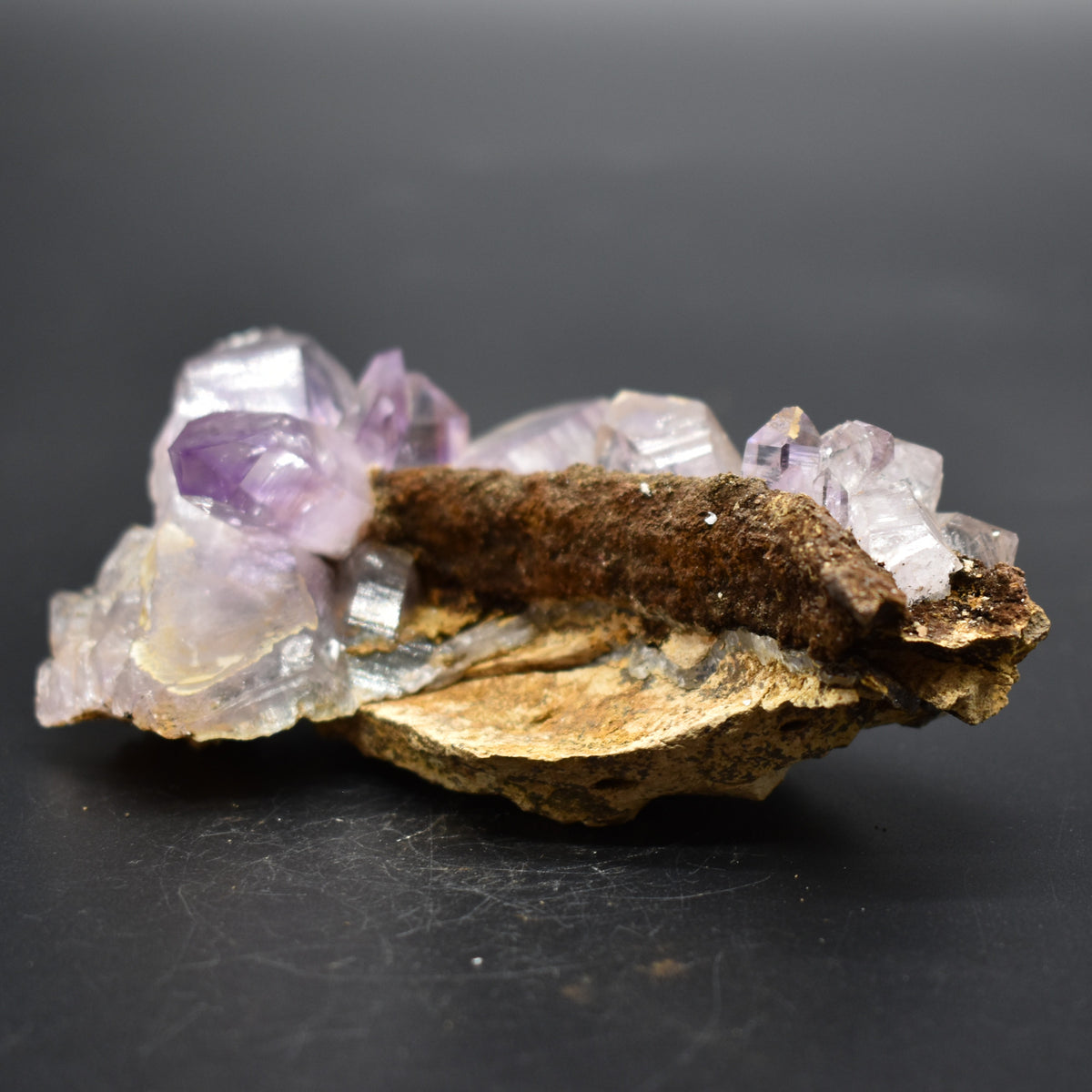 Vera Cruz Amethyst Raw Crystal Cluster - 224 grams - #36