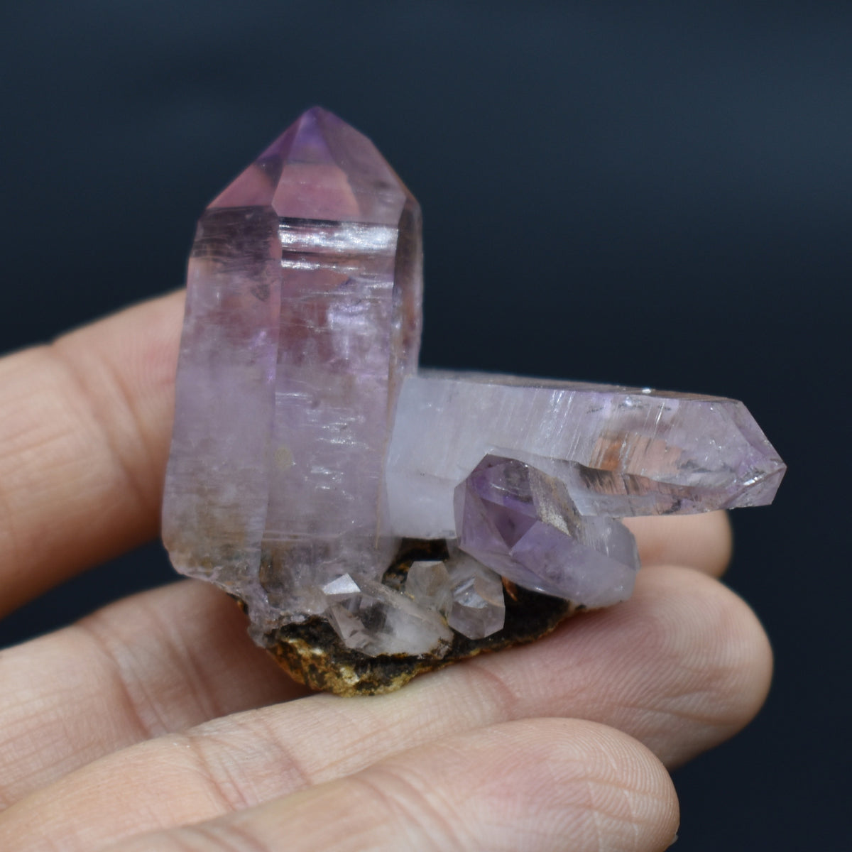 Vera Cruz Amethyst Raw Crystal Cluster - 27 grams - #39