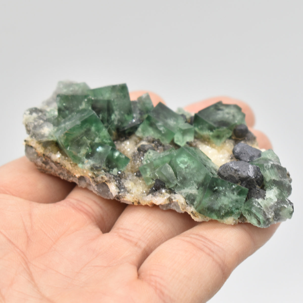 Diana Maria Fluorite Raw Cluster Specimen - Sourced UK - 60 grams #204