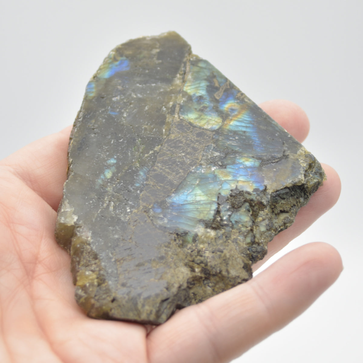 Labradorite Freeform Slice - 78 grams - #08