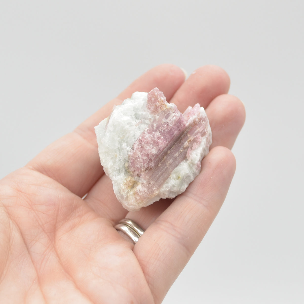 Raw Pink Tourmaline Specimen Rock - 47 grams #012