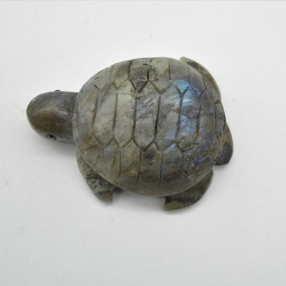 Labradorite Turtle - 7cm x 5.5cm x 2.5cm - 119 grams