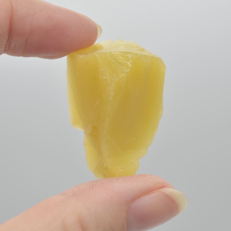 Raw Turkish Yellow Opal Specimen Rock - 13 grams