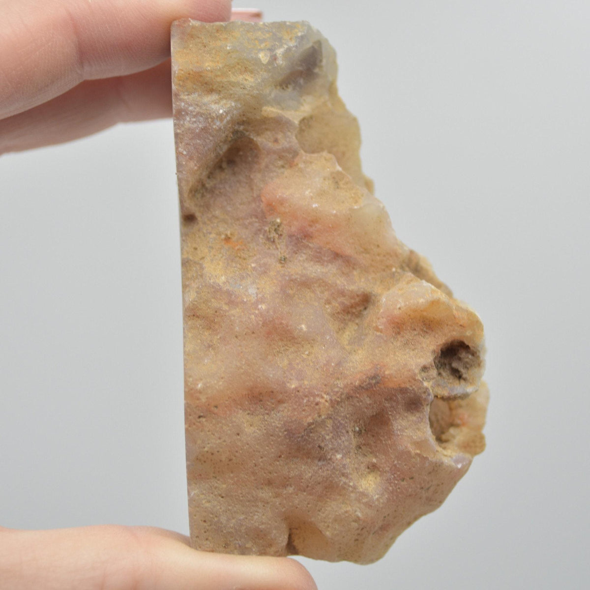 Raw Botswana Agate Crystal Specimen Rock - 132 grams