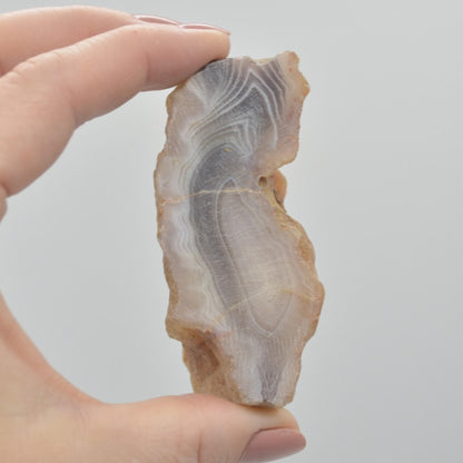 Raw Botswana Agate Crystal Specimen Rock - 132 grams