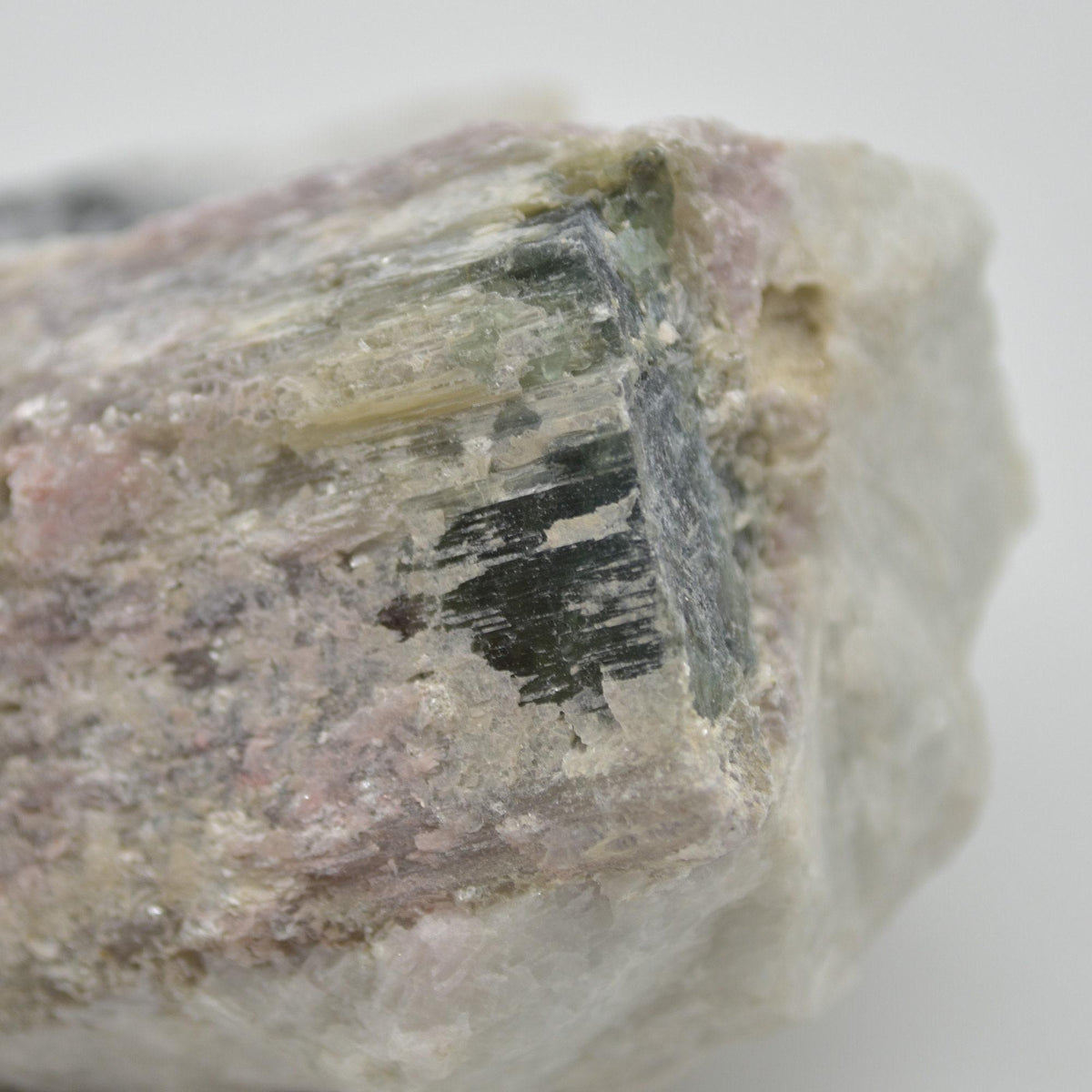 Raw Watermelon Tourmaline Specimen Rock - 199 grams #14