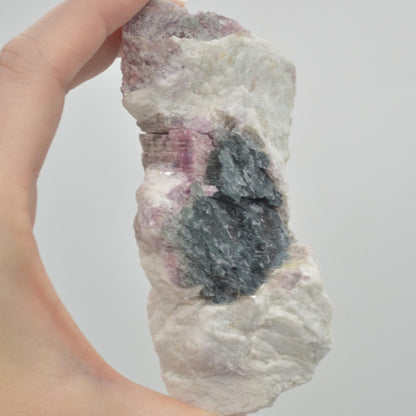 Raw Watermelon Tourmaline Specimen Rock - 343 grams #13