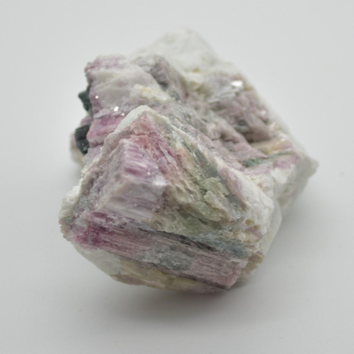 Raw Watermelon Tourmaline Specimen Rock - 343 grams #13