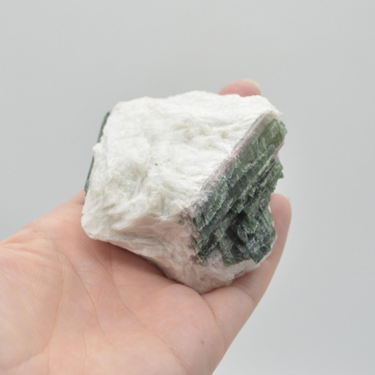 Raw Watermelon Tourmaline Specimen Rock - 196 grams #18