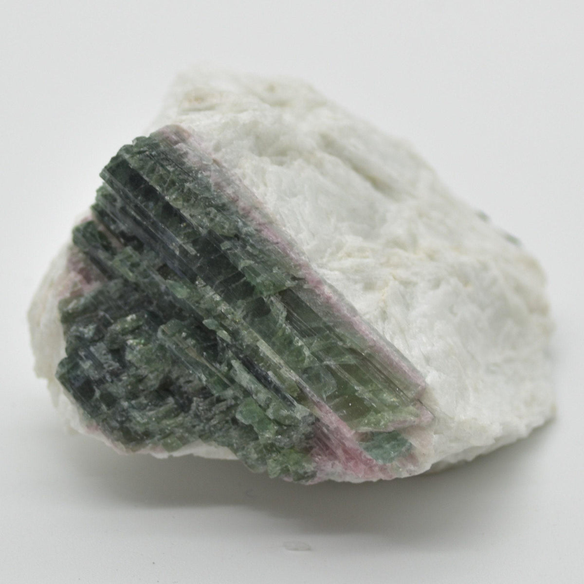 Raw Watermelon Tourmaline Specimen Rock - 196 grams #18