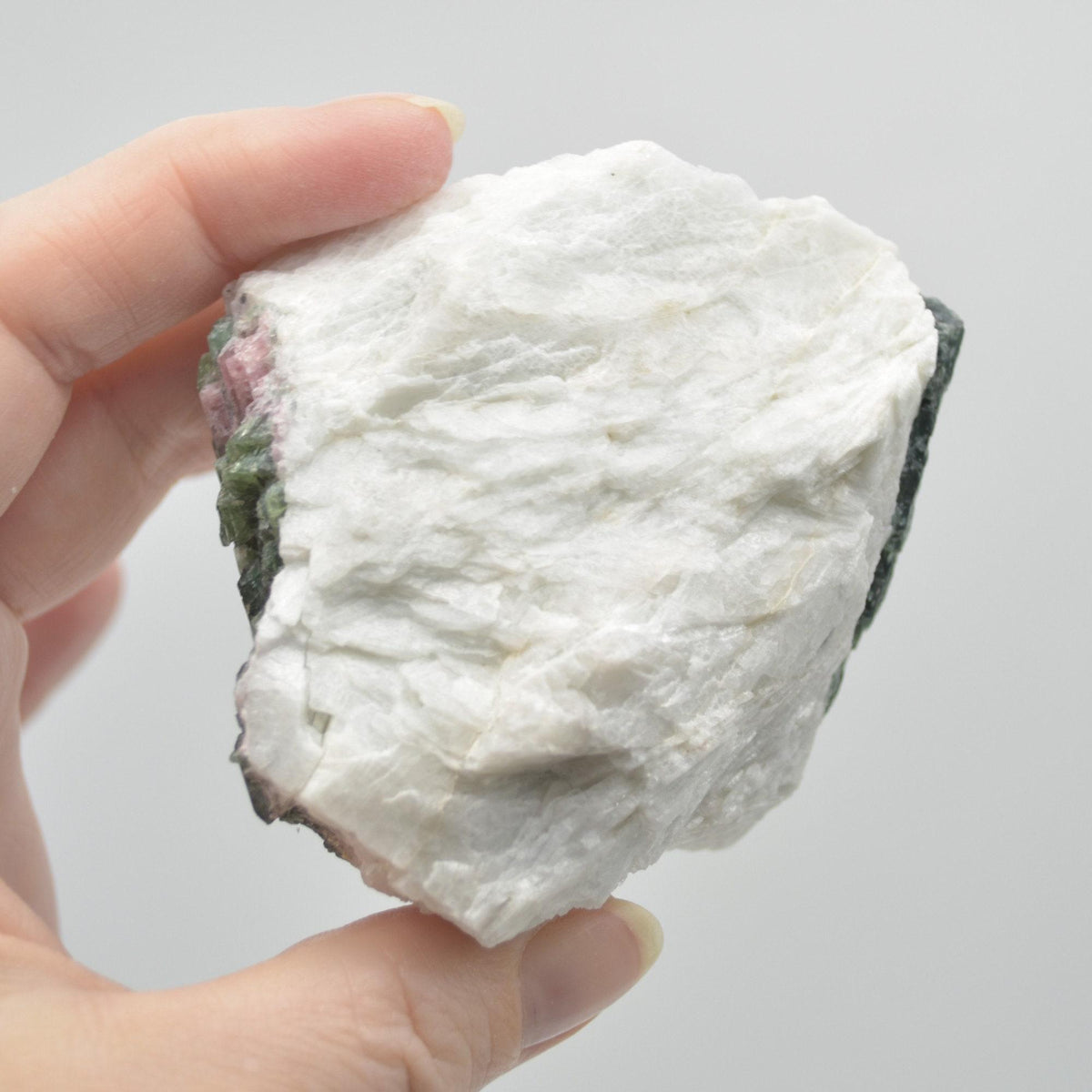 Raw Watermelon Tourmaline Specimen Rock - 196 grams #18