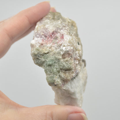 Raw Watermelon Tourmaline Specimen Rock - 180 grams #17