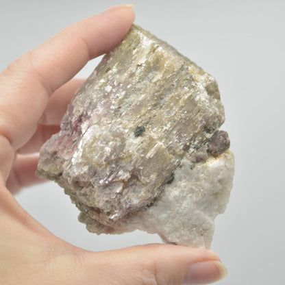 Raw Watermelon Tourmaline Specimen Rock - 180 grams #17