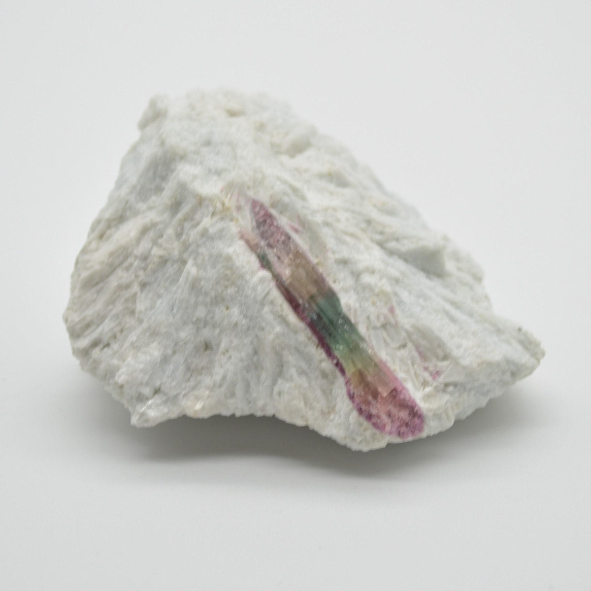 Raw Watermelon Tourmaline Specimen Rock - 290 grams #16