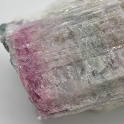 Raw Watermelon Tourmaline Specimen Rock - 219 grams #07