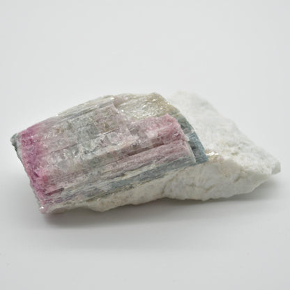 Raw Watermelon Tourmaline Specimen Rock - 219 grams #07