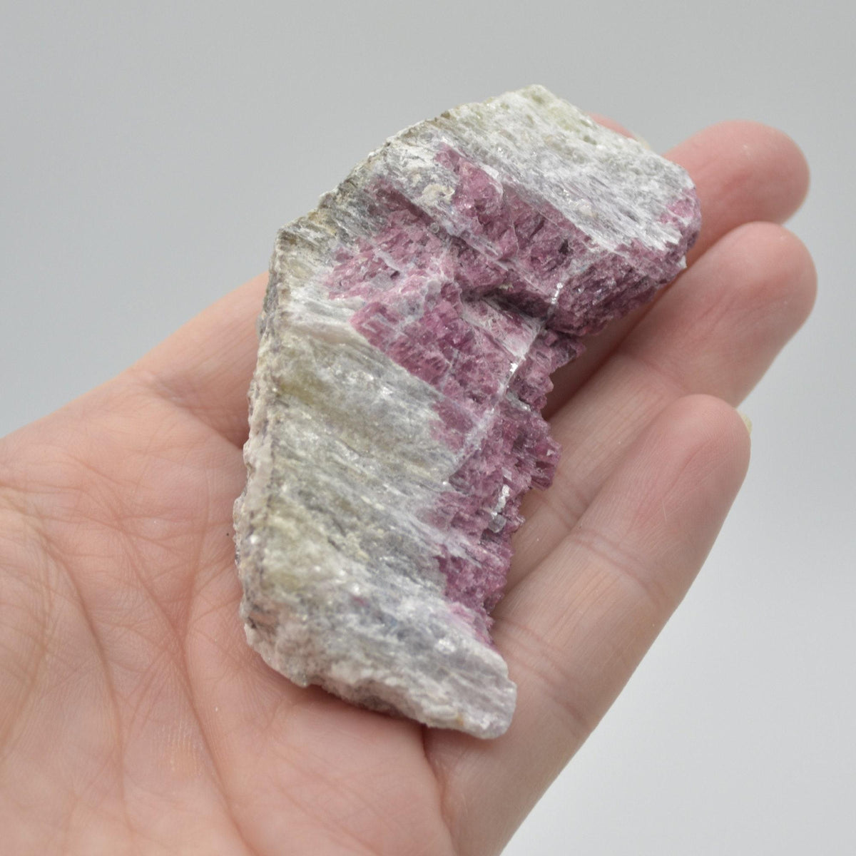 Raw Watermelon Tourmaline Specimen Rock - 93 grams #04
