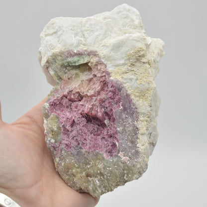 Raw Watermelon Tourmaline Specimen Rock - 574 grams #06