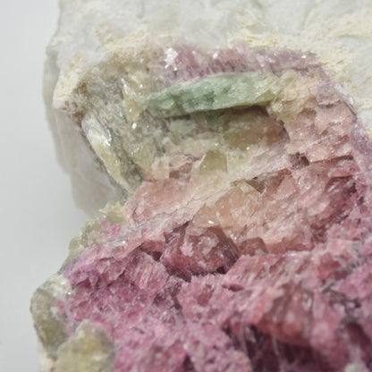 Raw Watermelon Tourmaline Specimen Rock - 574 grams #06