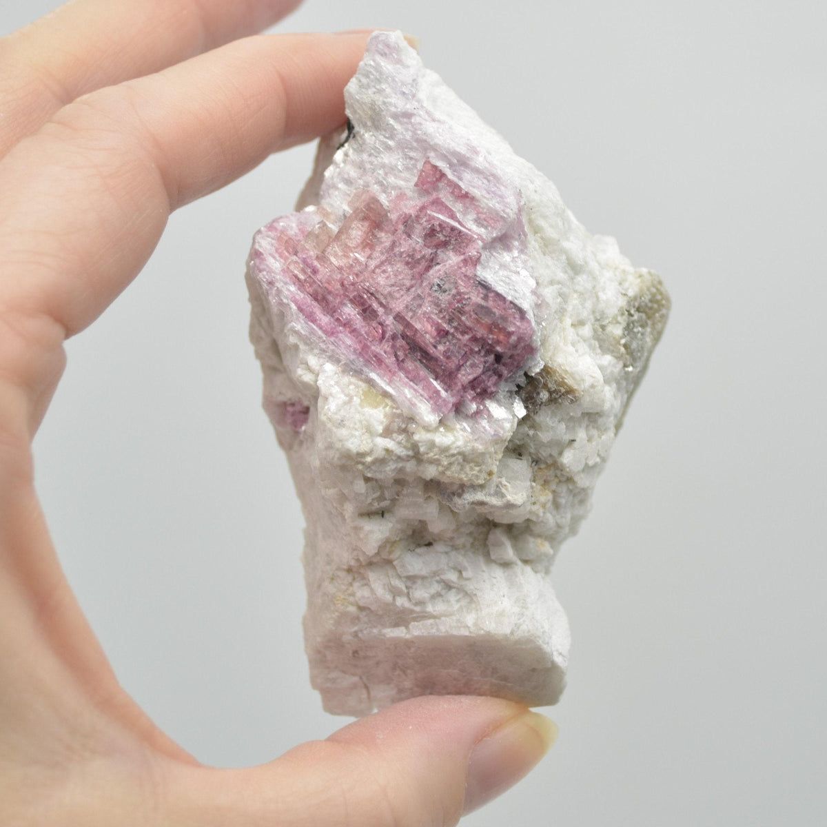 Raw Watermelon Tourmaline Specimen Rock - 137 grams #10