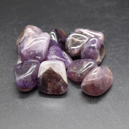 Rare Auralite 23 Amethyst Tumble Stone Crystals - 2 Sizes