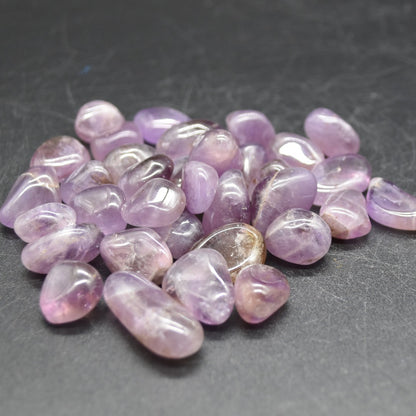 Rare Auralite 23 Amethyst Tumble Stone Crystals - 2 Sizes