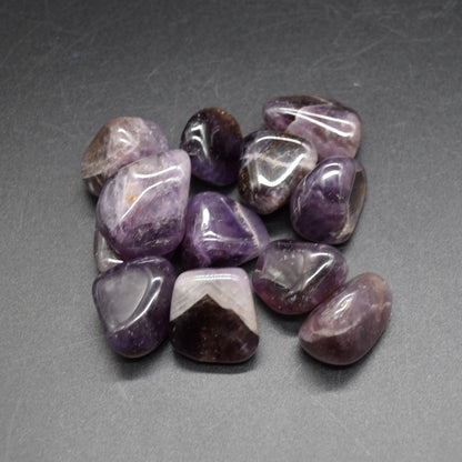 Rare Auralite 23 Amethyst Tumble Stone Crystals - 2 Sizes