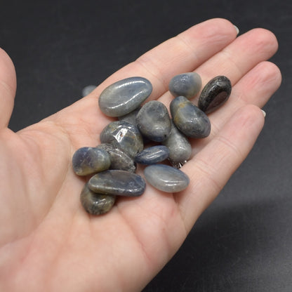 Iolite Tumble Stone Crystals - 2 Sizes