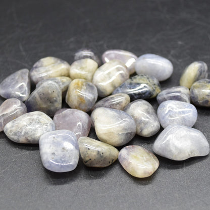 Iolite Tumble Stone Crystals - 2 Sizes