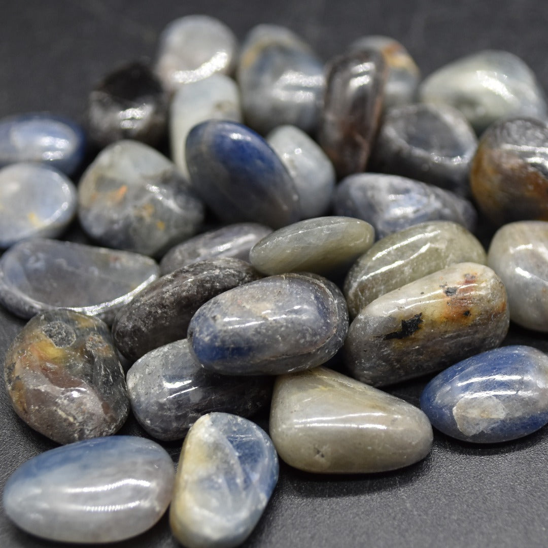 Iolite Tumble Stone Crystals - 2 Sizes