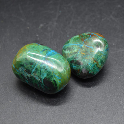 Chrysocolla Tumble Stone Crystals - 4 Sizes