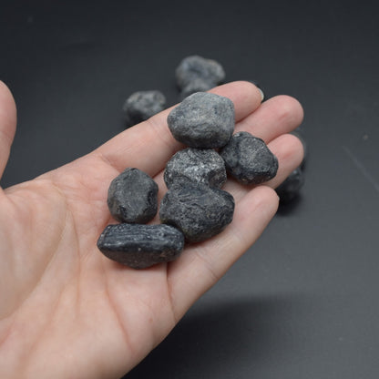 Natural Apache Tear Obsidian Raw Specimen from Arizona, USA - 4 Sizes