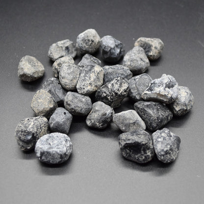 Natural Apache Tear Obsidian Raw Specimen from Arizona, USA - 4 Sizes