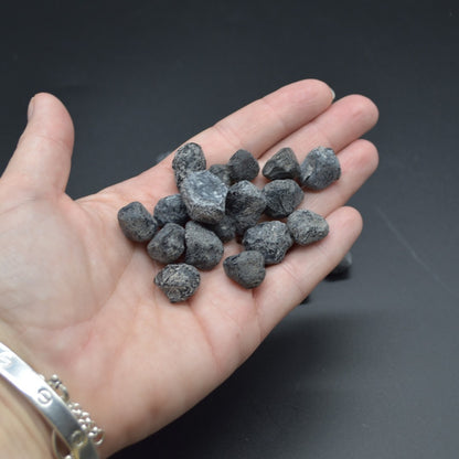 Natural Apache Tear Obsidian Raw Specimen from Arizona, USA - 4 Sizes